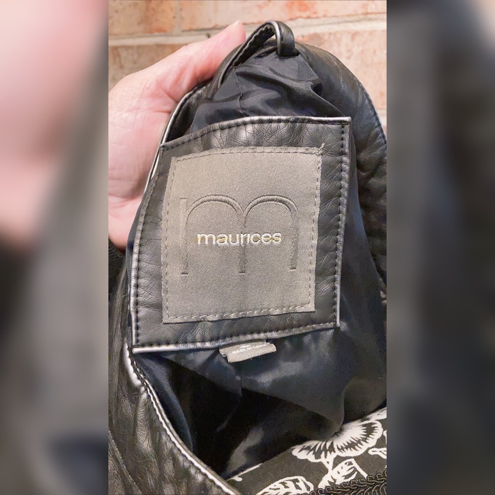Maurices Faux Leather Jacket - Picture 6 of 10
